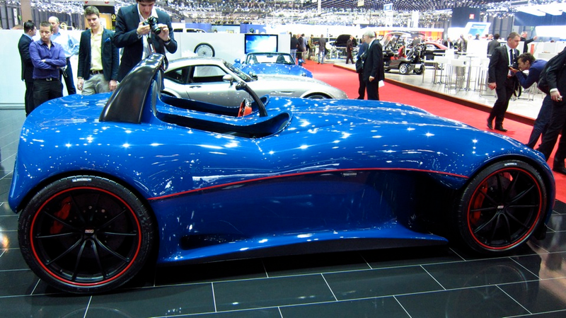 Illustration for article titled Wiesmann's BMW-powered ultralight is fast, stubby